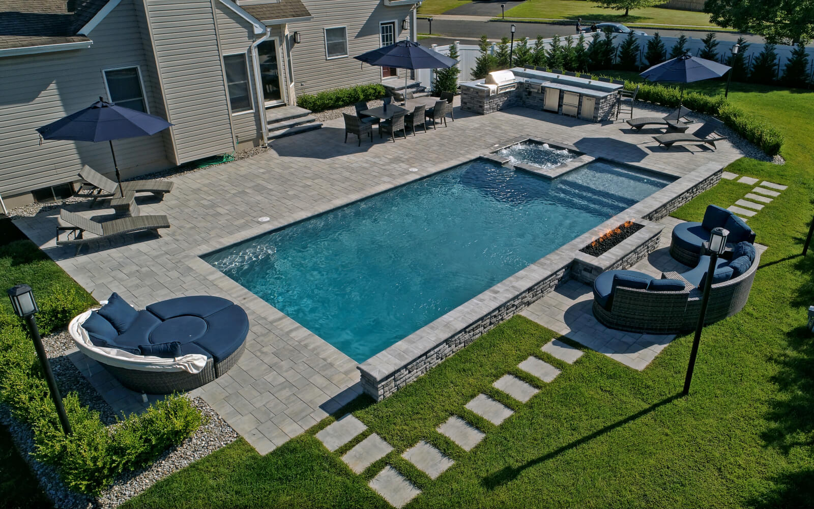 Inground Gunite and Concrete Pool Contractors Essex, NJ